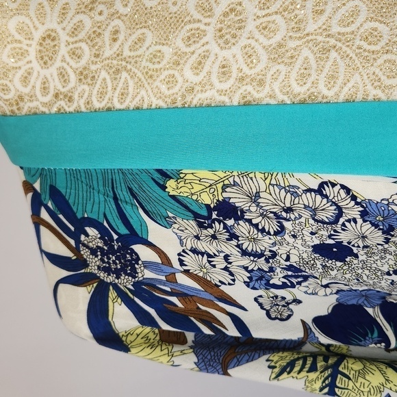 Do Everything In Love Women's Tropical Print Open Front Kimono Cardigan Beach - Picture 5 of 12